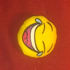 Laughing emoji decor